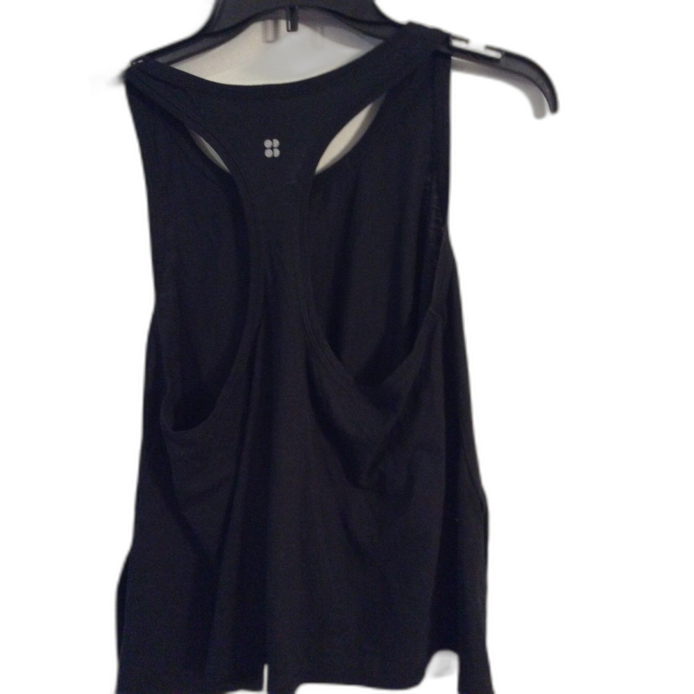Sweaty Betty Black Tank Size Medium M VNC Swing Hem
